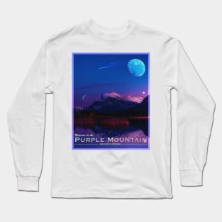 POSTCARD: PURPLE MOUNTAIN. Long Sleeve T-Shirt